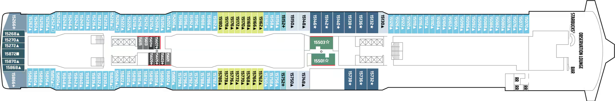 Deck 15 plan